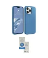 ieg™ iPhone 15 Pro Kılıf Kozmos Yansıma Özel Seri - Şeffaf Royal Nano Ekran Koruyucu