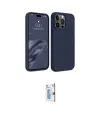 ieg™ iPhone 15 Pro Kılıf Kozmos Yansıma Özel Seri - Siyah Bilvis 0.18mm Plus Cam Ekran Koruyucu