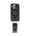 ieg™ iPhone 15 Pro Kılıf Kutup Serisi - Şeffaf 360 Full Body Arka Koruyucu