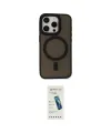 ieg™ iPhone 15 Pro Kılıf Kutup Serisi - Şeffaf Pasifik Cam Ekran Koruyucu