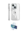 ieg™ iPhone 15 Pro Kılıf Nova Doku - Siyah 3D Antistatik Seramik Nano Ekran Koruyucu