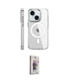 ieg™ iPhone 15 Pro Kılıf Nova Doku - Siyah Bilvis 3D Cam Ekran Koruyucu