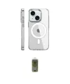ieg™ iPhone 15 Pro Kılıf Nova Doku - Siyah Joko Magic 5D Hayalet Cam