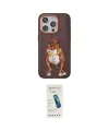 ieg™ iPhone 15 Pro Kılıf Nova Form Koleksiyonu - Şeffaf Pasifik Cam Ekran Koruyucu