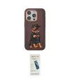 ieg™ iPhone 15 Pro Kılıf Nova Form Koleksiyonu - Şeffaf Pasifik Cam Ekran Koruyucu