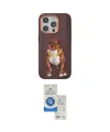 ieg™ iPhone 15 Pro Kılıf Nova Form Koleksiyonu - Şeffaf Royal Nano Ekran Koruyucu