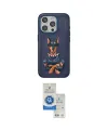 ieg™ iPhone 15 Pro Kılıf Nova Form Koleksiyonu - Şeffaf Royal Nano Ekran Koruyucu