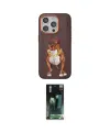 ieg™ iPhone 15 Pro Kılıf Nova Form Koleksiyonu - Siyah 360 Mat Full Body Arka Koruyucu