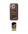 ieg™ iPhone 15 Pro Kılıf Nova Form Koleksiyonu - Siyah Buffer Cam Ekran Koruyucu