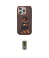 ieg™ iPhone 15 Pro Kılıf Nova Form Koleksiyonu - Siyah Joko Magic 5D Hayalet Cam