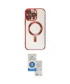 ieg™ iPhone 15 Pro Kılıf Nova Işık Özel Seri - Şeffaf Royal Nano Ekran Koruyucu