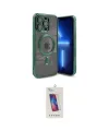 ieg™ iPhone 15 Pro Kılıf Nova Işık Özel Seri - Siyah Joko 5D Cam