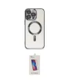 ieg™ iPhone 15 Pro Kılıf Nova Işık Özel Seri - Siyah Joko 5D Cam