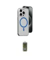 ieg™ iPhone 15 Pro Kılıf Odak Form Özel Seri - Siyah Joko Magic 5D Hayalet Cam