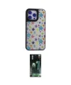 ieg™ iPhone 15 Pro Kılıf Odak Klasik Serisi - Şeffaf 360 Full Body Arka Koruyucu