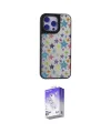 ieg™ iPhone 15 Pro Kılıf Odak Klasik Serisi - Siyah Bilvis 5in1 3D Magic Cam Ekran Koruyucu