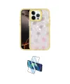 ieg™ iPhone 15 Pro Kılıf Odak Prime - Siyah 3D Antistatik Cam Ekran Koruyucu