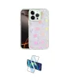 ieg™ iPhone 15 Pro Kılıf Odak Prime - Siyah 3D Antistatik Cam Ekran Koruyucu