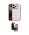 ieg™ iPhone 15 Pro Kılıf Odak Prime - Siyah 3D Antistatik Mat Seramik Nano Ekran Koruyucu