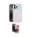 ieg™ iPhone 15 Pro Kılıf Odak Prime - Siyah 3D Antistatik Mat Seramik Nano Ekran Koruyucu