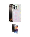 ieg™ iPhone 15 Pro Kılıf Odak Prime - Siyah 3D Antistatik Mat Seramik Nano Ekran Koruyucu