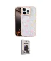 ieg™ iPhone 15 Pro Kılıf Odak Prime - Siyah Bilvis Hayalet Cam Ekran Koruyucu
