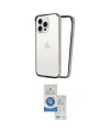 ieg™ iPhone 15 Pro Kılıf Pusula Asil Koleksiyonu - Şeffaf Royal Nano Ekran Koruyucu