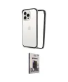 ieg™ iPhone 15 Pro Kılıf Pusula Asil Koleksiyonu - Siyah Bilvis Hayalet Cam Ekran Koruyucu