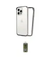 ieg™ iPhone 15 Pro Kılıf Pusula Asil Koleksiyonu - Siyah Joko Magic 5D Hayalet Cam