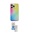 ieg™ iPhone 15 Pro Kılıf Pusula Form - Şeffaf Royal Nano Ekran Koruyucu