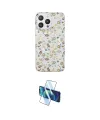 ieg™ iPhone 15 Pro Kılıf Pusula Form - Siyah 3D Antistatik Seramik Nano Ekran Koruyucu