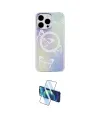 ieg™ iPhone 15 Pro Kılıf Pusula Form - Siyah 3D Antistatik Seramik Nano Ekran Koruyucu