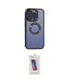 ieg™ iPhone 15 Pro Kılıf Pusula Form - Siyah Joko 5D Cam