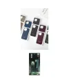 ieg™ iPhone 15 Pro Kılıf Pusula Modern - Şeffaf 360 Full Body Arka Koruyucu