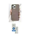 ieg™ iPhone 15 Pro Kılıf Pusula Modern - Şeffaf Royal Nano Ekran Koruyucu