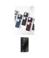 ieg™ iPhone 15 Pro Kılıf Pusula Modern - Siyah 3D Antistatik Hayalet Cam Ekran Koruyucu