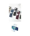 ieg™ iPhone 15 Pro Kılıf Pusula Modern - Siyah 3D Antistatik Seramik Nano Ekran Koruyucu