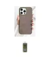ieg™ iPhone 15 Pro Kılıf Pusula Modern - Siyah Joko Magic 5D Hayalet Cam
