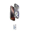 ieg™ iPhone 15 Pro Kılıf Siluet Doku - Siyah Bilvis 0.18mm Plus Cam Ekran Koruyucu