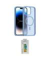 ieg™ iPhone 15 Pro Kılıf Siluet Minimal Prime - Siyah Polymer Nano Ekran Koruyucu