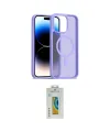 ieg™ iPhone 15 Pro Kılıf Siluet Minimal Prime - Siyah Polymer Nano Ekran Koruyucu
