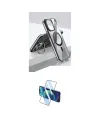 ieg™ iPhone 15 Pro Kılıf Vadi Çizgi Özel Seri - Siyah 3D Antistatik Cam Ekran Koruyucu