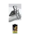 ieg™ iPhone 15 Pro Kılıf Vadi Çizgi Özel Seri - Siyah Buffer Cam Ekran Koruyucu