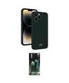 ieg™ iPhone 15 Pro Kılıf Vadi Çizgi Prime - Şeffaf 360 Full Body Arka Koruyucu