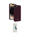 ieg™ iPhone 15 Pro Kılıf Vadi Çizgi Prime - Şeffaf Pasifik Cam Ekran Koruyucu