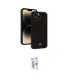 ieg™ iPhone 15 Pro Kılıf Vadi Çizgi Prime - Siyah Bilvis 0.18mm Plus Cam Ekran Koruyucu