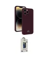 ieg™ iPhone 15 Pro Kılıf Vadi Çizgi Prime - Siyah Bilvis Hayalet Cam Ekran Koruyucu