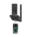 ieg™ iPhone 15 Pro Kılıf Vadi Form Prime - Siyah 360 Mat Full Body Arka Koruyucu
