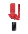 ieg™ iPhone 15 Pro Kılıf Vadi Form Prime - Siyah 3D Antistatik Hayalet Cam Ekran Koruyucu