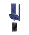 ieg™ iPhone 15 Pro Kılıf Vadi Form Prime - Siyah 3D Antistatik Hayalet Cam Ekran Koruyucu